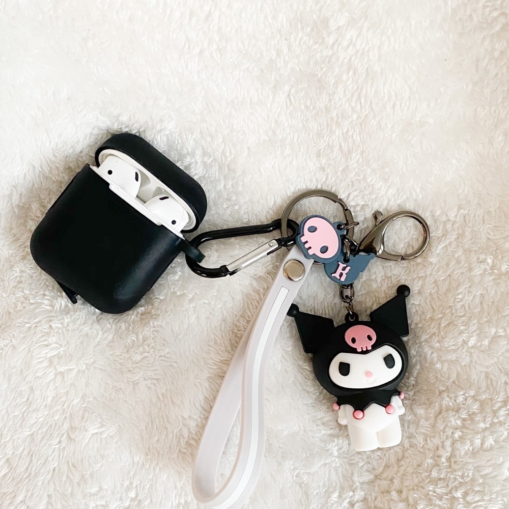 😈🌺 Kuromi airpod silicone case